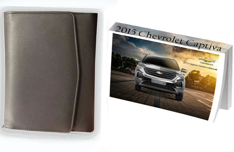 2015 Chevrolet Captiva Owner Manual Car Glovebox Book