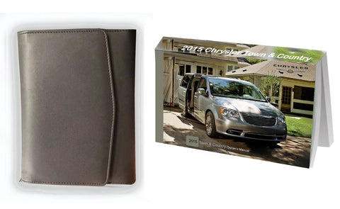 2015 Chrysler Town & Country Owner Manual Car Glovebox Book