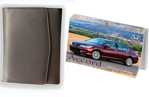 2015 Honda Accord Owner Manual Car Glovebox Book