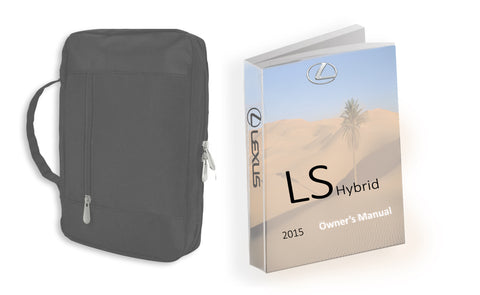 2015 Lexus LS Hybrid Owner Manual Car Glovebox Book