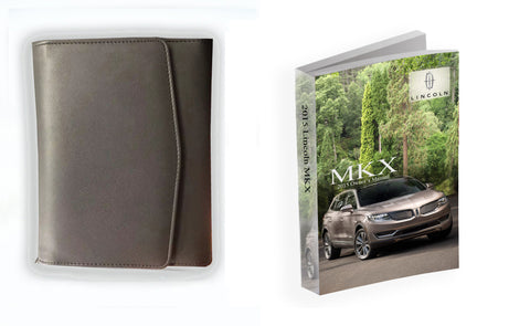 2015 Lincoln MKX Owner Manual Car Glovebox Book