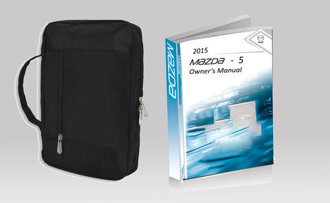 2015 Mazda 5 Owner Manual Car Glovebox Book