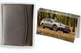 2015 Subaru Outback Owner Manual Car Glovebox Book - product image of an owner manual book and protective black document pouch