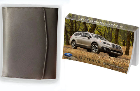2015 Subaru Outback Owner Manual Car Glovebox Book