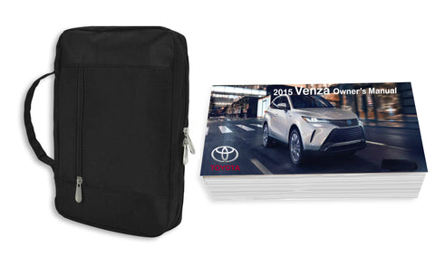 2015 Toyota Venza Owner Manual Car Glovebox Book