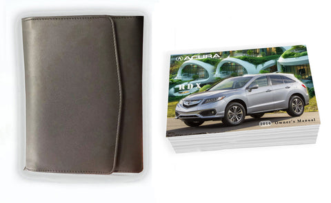 2016 Acura RDX Owner Manual Car Glovebox Book