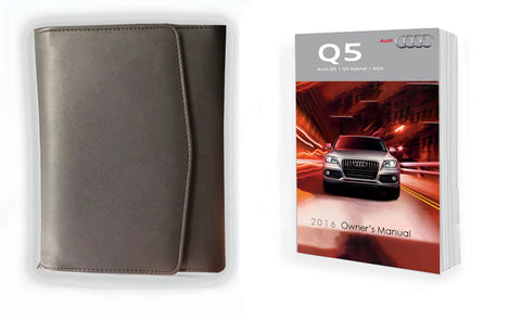 2016 Audi Q5 Owner Manual Car Glovebox Book