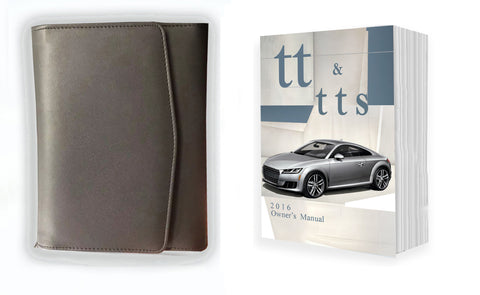 2016 Audi TT & TTS Coupe Owner Manual Car Glovebox Book