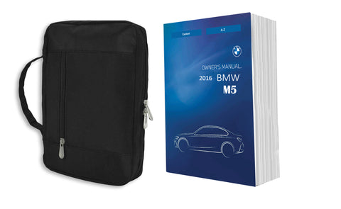 2016 BMW M5 Owner Manual Car Glovebox Book