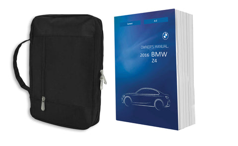 2016 BMW Z4 Owner Manual Car Glovebox Book