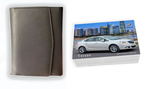 2016 Buick Verano Owner Manual Car Glovebox Book