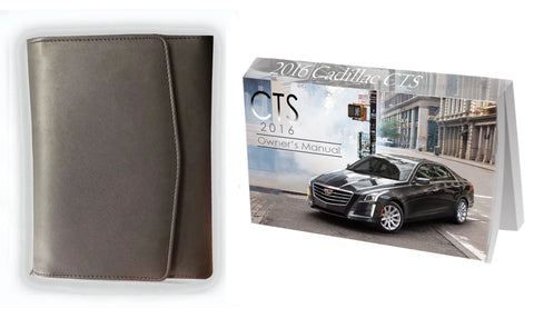 2016 Cadillac CTS Owner Manual Car Glovebox Book