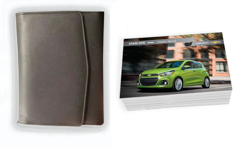 2016 Chevrolet Spark Owner Manual Car Glovebox Book