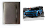 2016 Dodge Charger Owner Manual Car Glovebox Book - product image of an owner manual book and protective black document pouch