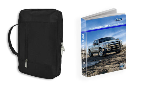 2016 Ford F250 Super Duty, Owner Manual Car Glovebox Book