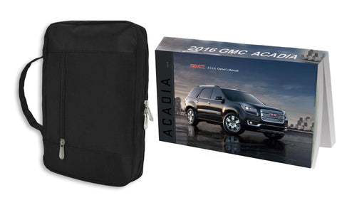 2016 GMC Acadia Owner Manual Car Glovebox Book