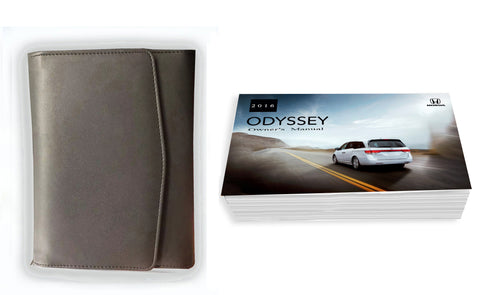 2016 Honda Odyssey Owner Manual Car Glovebox Book