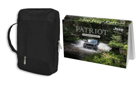 2016 Jeep Patriot Owner Manual Car Glovebox Book
