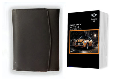 2016 MINI Hardtop 2 Door Owner Manual Car Glovebox Book