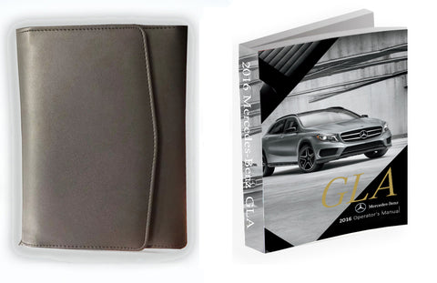 2016 Mercedes-Benz GLA Owner Manual Car Glovebox Book