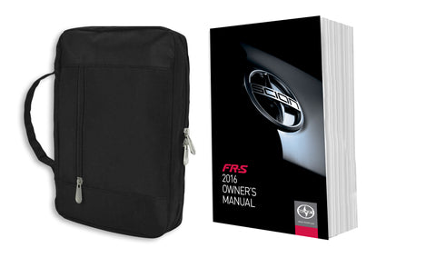 2016 Scion FR-S Owner Manual Car Glovebox Book