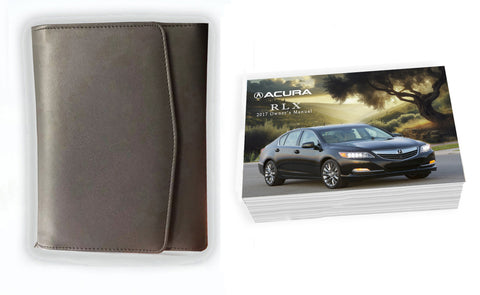 2017 Acura RLX Owner Manual Car Glovebox Book