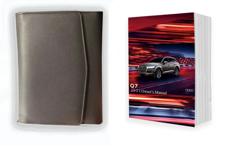 2017 Audi Q7 Owner Manual Car Glovebox Book