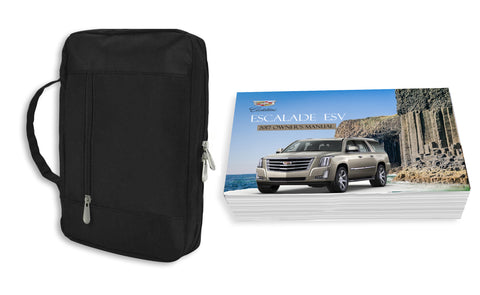 2017 Cadillac Escalade ESV Owner Manual Car Glovebox Book