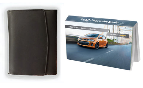 2017 Chevrolet Sonic Owner Manual Car Glovebox Book