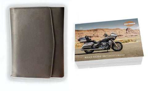 Owner's Manual for 2017 Harley Davidson ROAD GLIDE; Operator's Book & Case