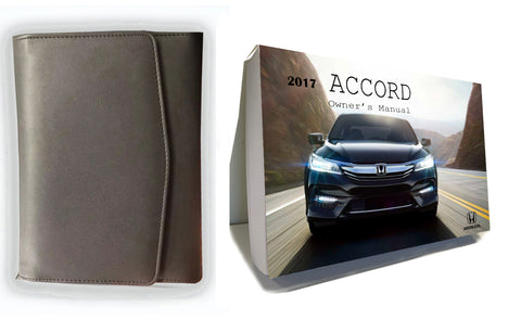 2017 Honda Accord Owner Manual Car Glovebox Book