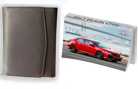 2017 Honda Civic Owner Manual Car Glovebox Book
