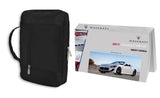 2017 Maserati GranCabrio Owner Manual Car Glovebox Book - product image of an owner manual book and protective black document pouch