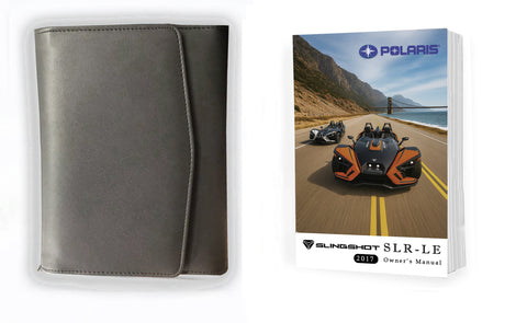 Owner's Manual for 2017 POLARIS Slingshot SLR LE Operator's Manual Book & Case
