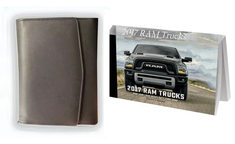 2017 RAM 1500-2500-3500 Owner Manual Car Glovebox Book