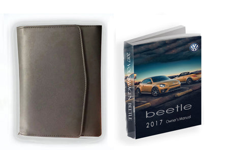 2017 Volkswagen Beetle Owner Manual Car Glovebox Book