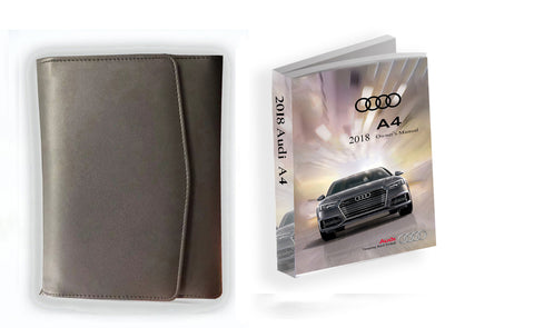 2018 Audi A4 Sedan Owner Manual Car Glovebox Book