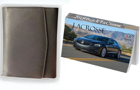 2018 Buick Lacrosse Owner Manual Car Glovebox Book