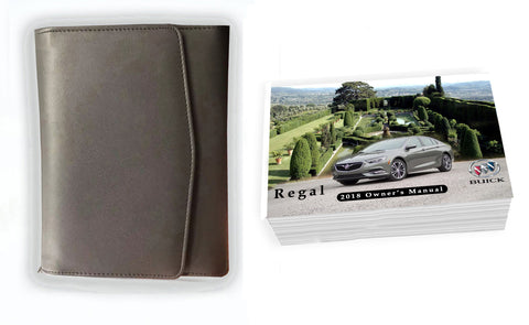 2018 Buick Regal Owner Manual Car Glovebox Book