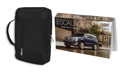 2018 Cadillac Escalade ESV Owner Manual Car Glovebox Book