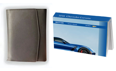 2018 Chevrolet Corvette Owner Manual Car Glovebox Book
