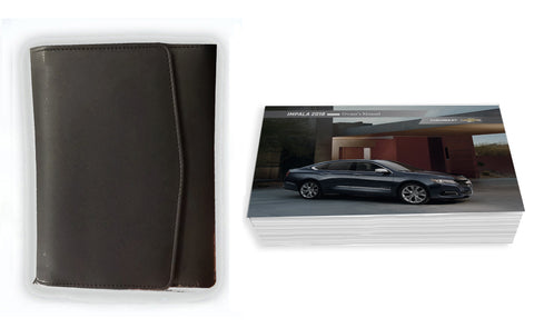 2018 Chevrolet Impala Owner Manual Car Glovebox Book