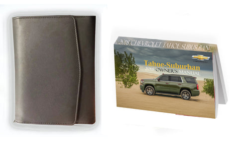 2018 Chevrolet Tahoe Owner Manual Car Glovebox Book