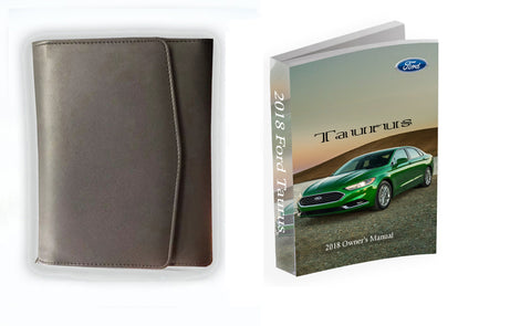 2018 Ford Taurus Owner Manual Car Glovebox Book