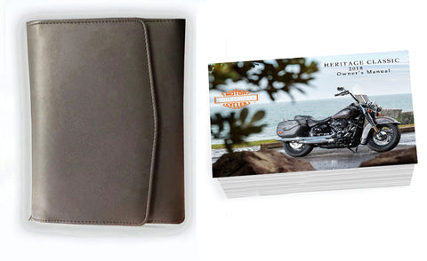 Owner's Manual for 2018 Harley Davidson HERITAGE CLASSIC; Operator's Book & Case