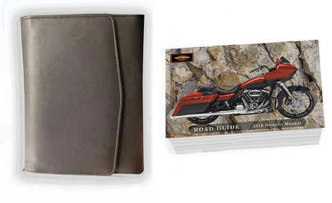 Owner's Manual for 2018 Harley Davidson ROAD GLIDE; Operator's Book & Case