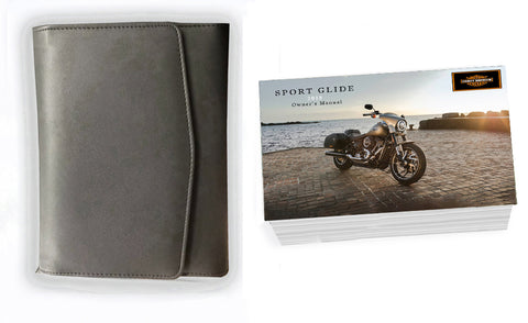 Owner's Manual for 2018 Harley Davidson SPORT GLIDE; Operator's Book & Case