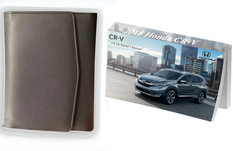 2018 Honda CR-V Owner Manual Car Glovebox Book