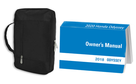 2018 Honda Odyssey Owner Manual Car Glovebox Book