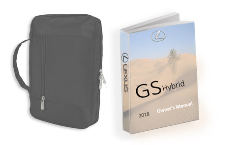 2018 Lexus GS Hybrid Owner Manual Car Glovebox Book